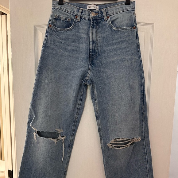 Zara High Waist Denim - Picture 5 of 8